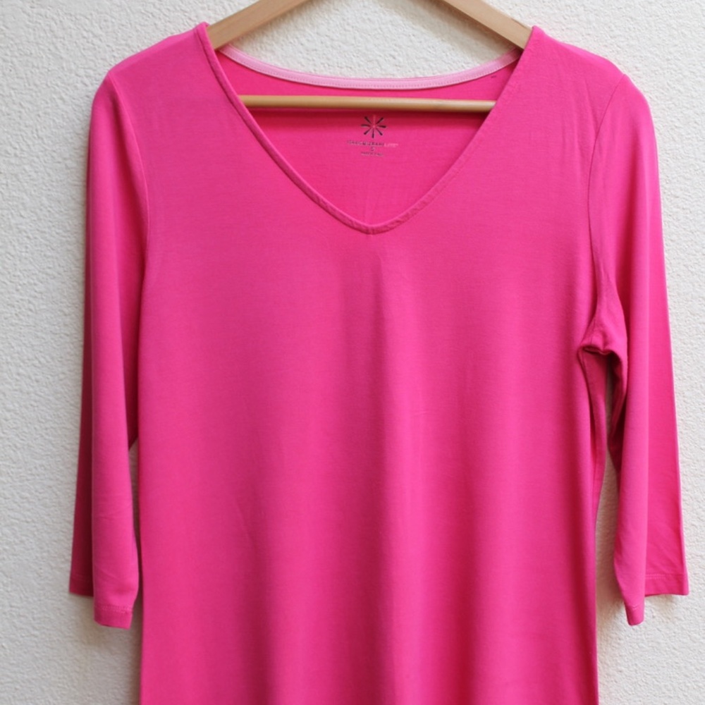 Isaac Mizrahi 3/4 Sleeve Top